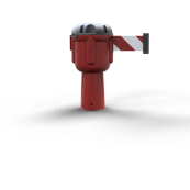 Barrier strap | with 12-meter barrier strap | red / white